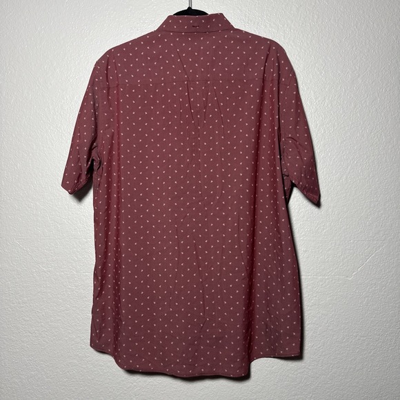 Travis Mathew Not Your Best Shirt Men L Button Up Short Sleeve Arrow Lot Of 2 - Picture 4 of 9